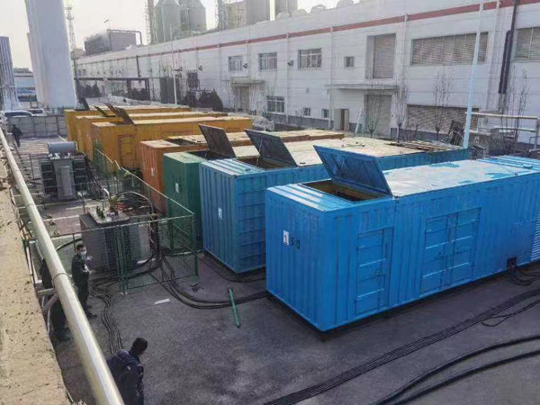 杨浦柴油发电机出租案例展示
